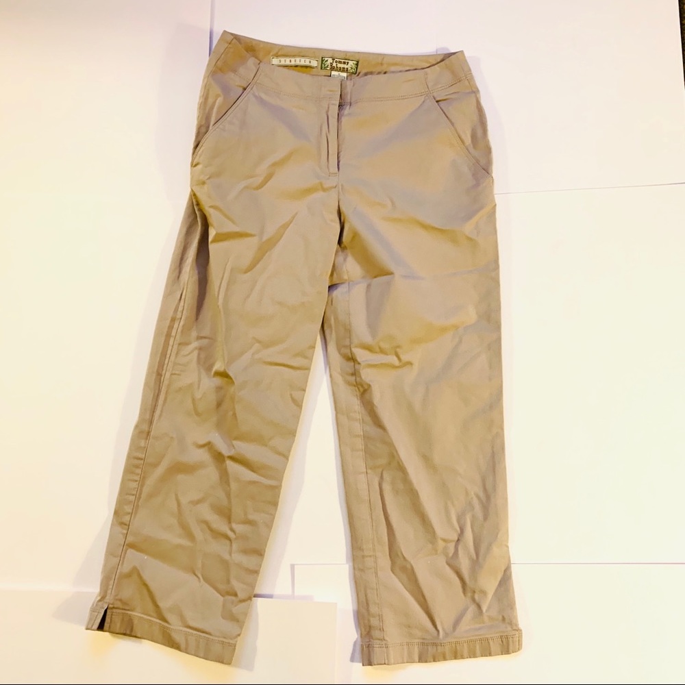 2/$20 Tommy Bahama Stretch Capri Khaki Pant 2